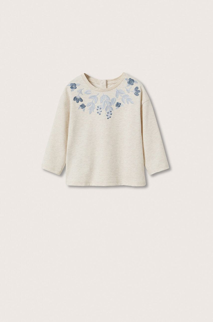 Mango Kids Longsleeve copii Leti - Pled.ro