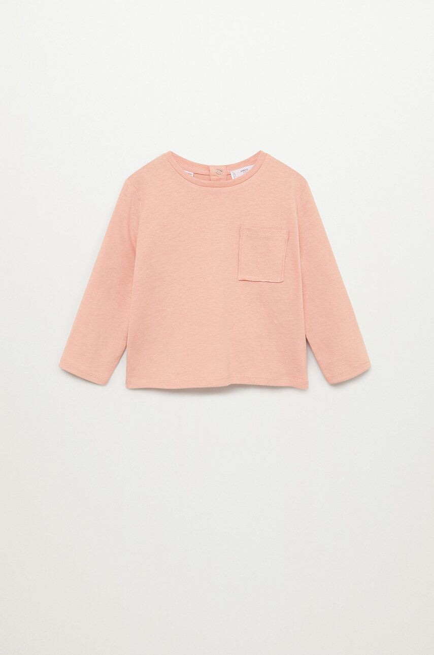 Mango Kids Longsleeve copii Square 80-104 cm - Pled.ro