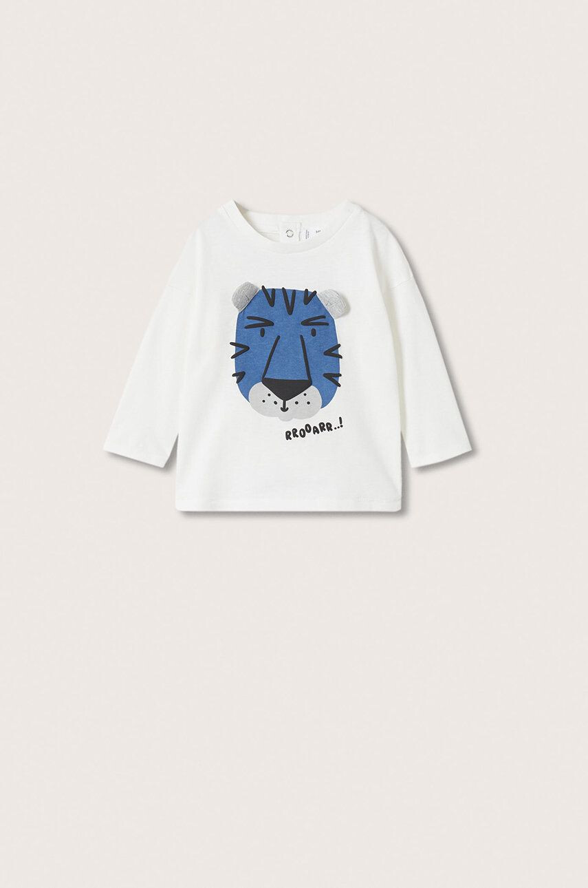 Mango Kids longsleeve din bumbac pentru copii - Pled.ro