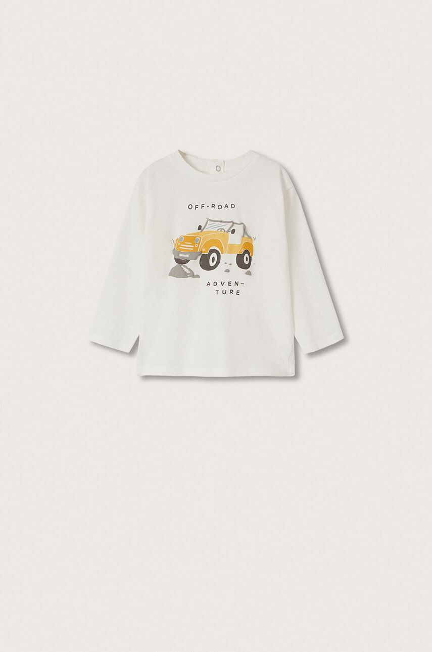 Mango Kids longsleeve din bumbac pentru copii - Pled.ro