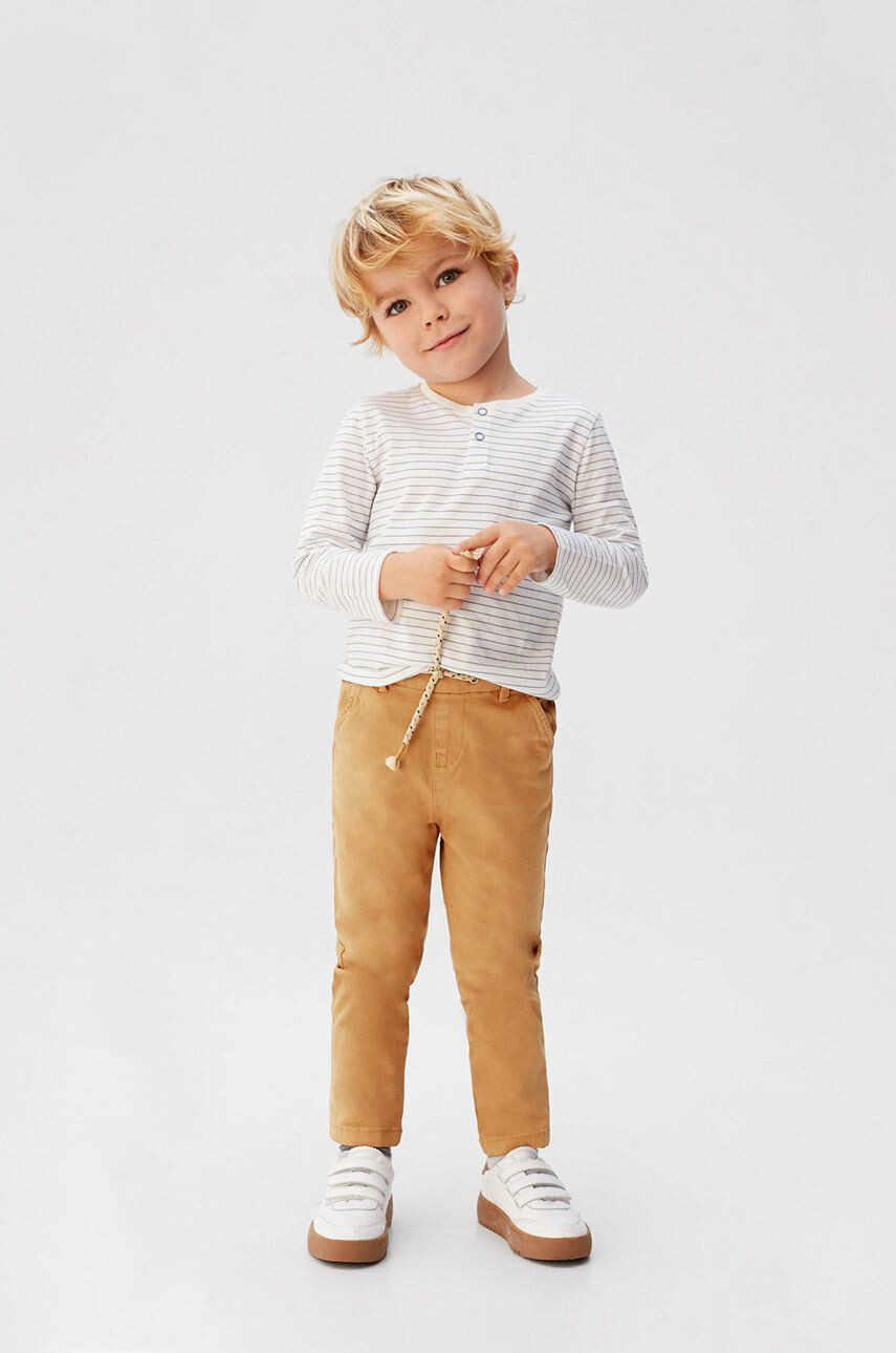 Mango Kids Pantaloni copii Cord6 80-104 cm - Pled.ro