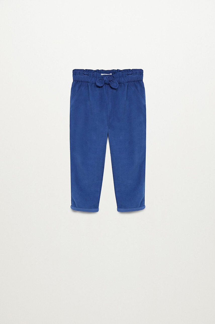 Mango Kids Pantaloni copii PLIN - Pled.ro