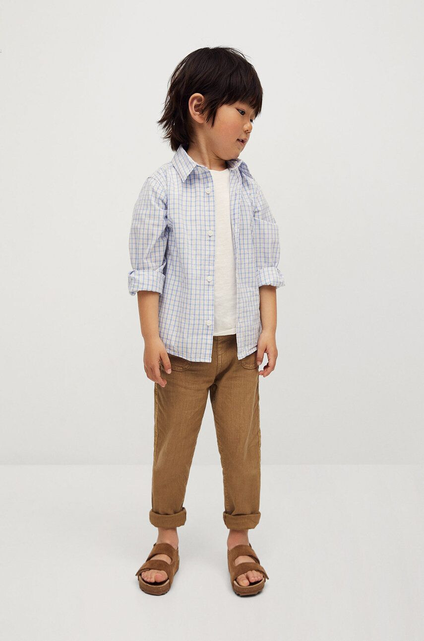 Mango Kids Pantaloni copii Yucca 80-104 cm - Pled.ro