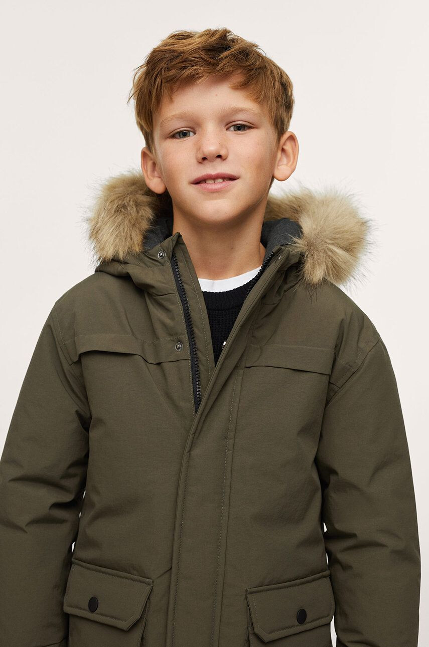 Mango Kids Parka pentru copii Suzi - Pled.ro