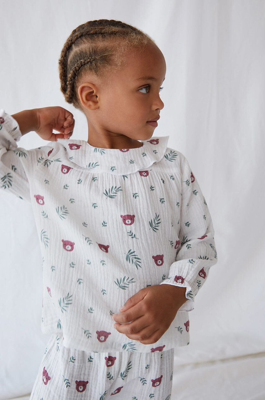 Mango Kids Pijama copii Ada - Pled.ro