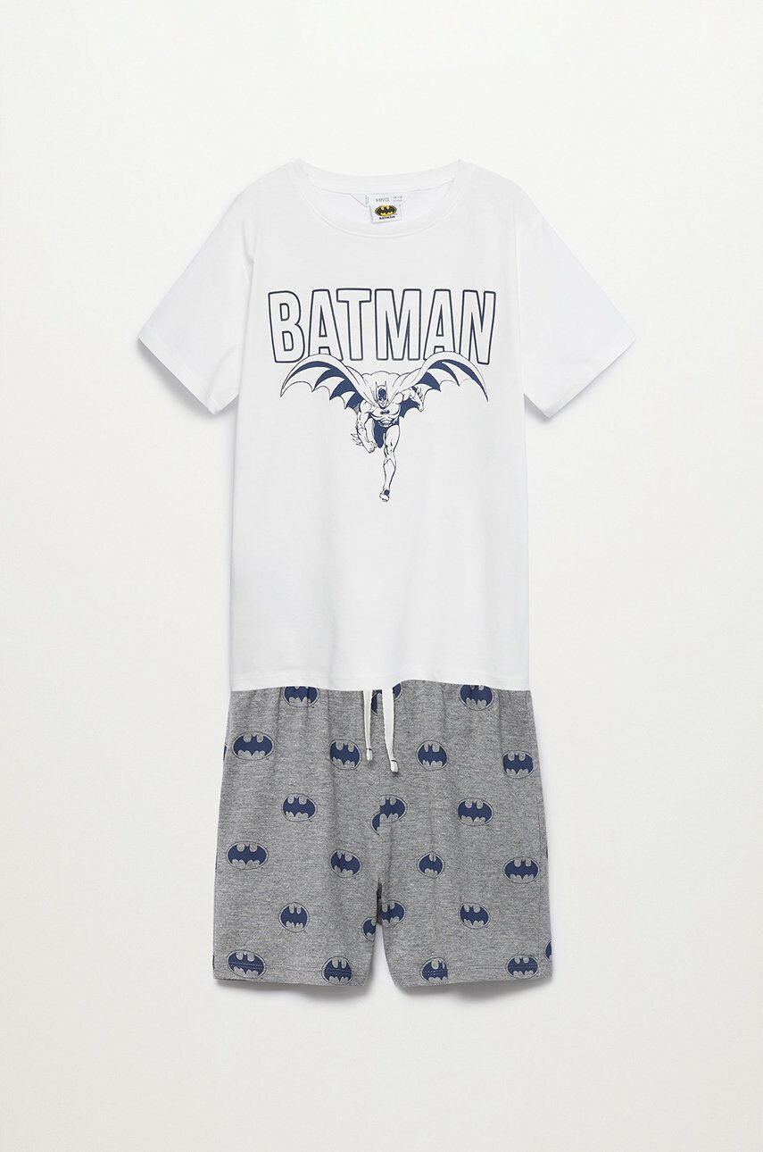 Mango Kids Pijama copii Batman 116-152 cm - Pled.ro