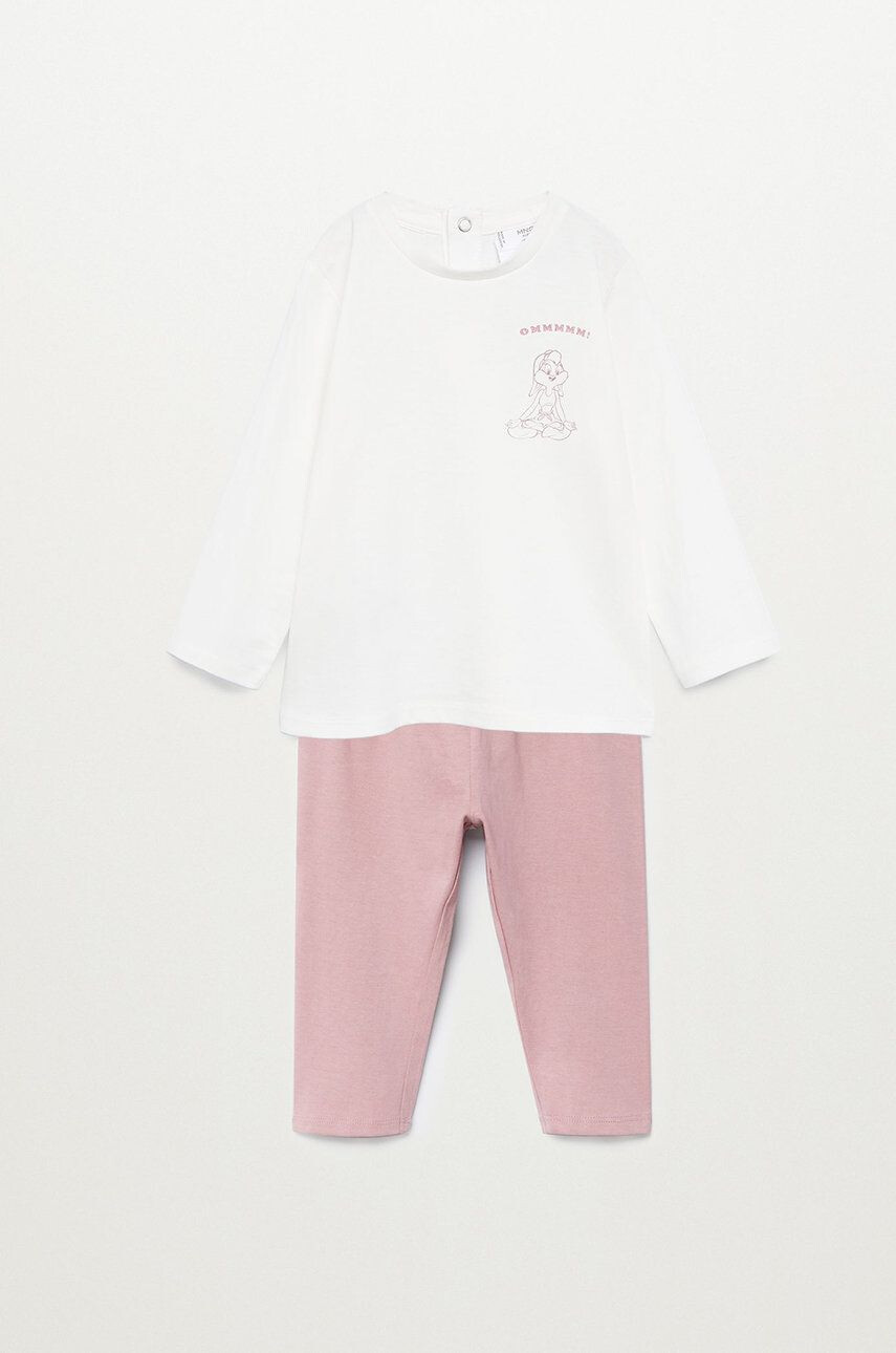 Mango Kids Pijama copii BUNNYB - Pled.ro