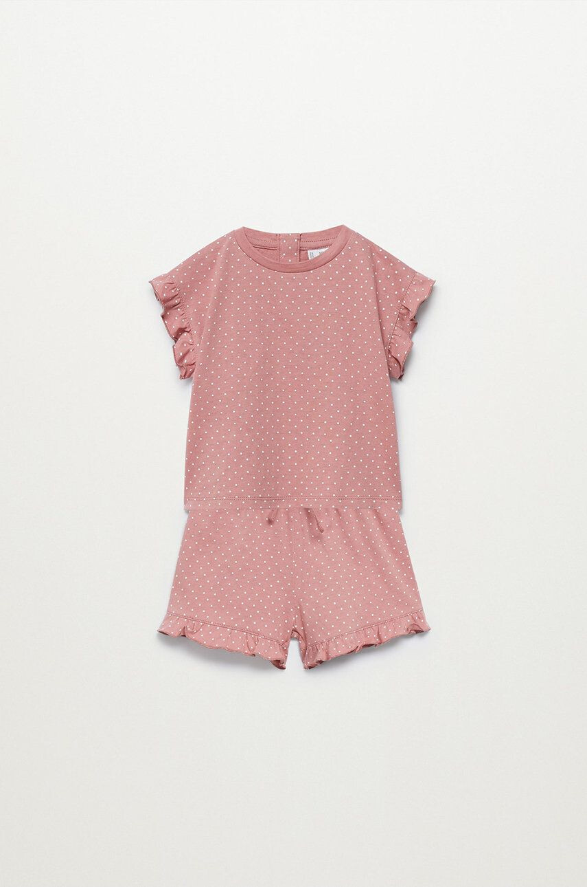 Mango Kids Pijama copii Dotti 80-104 cm - Pled.ro