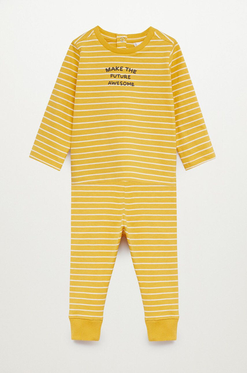 Mango Kids Pijama copii FRAN - Pled.ro