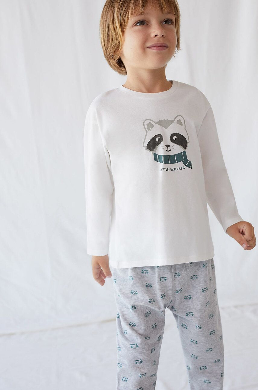 Mango Kids Pijama copii - Pled.ro