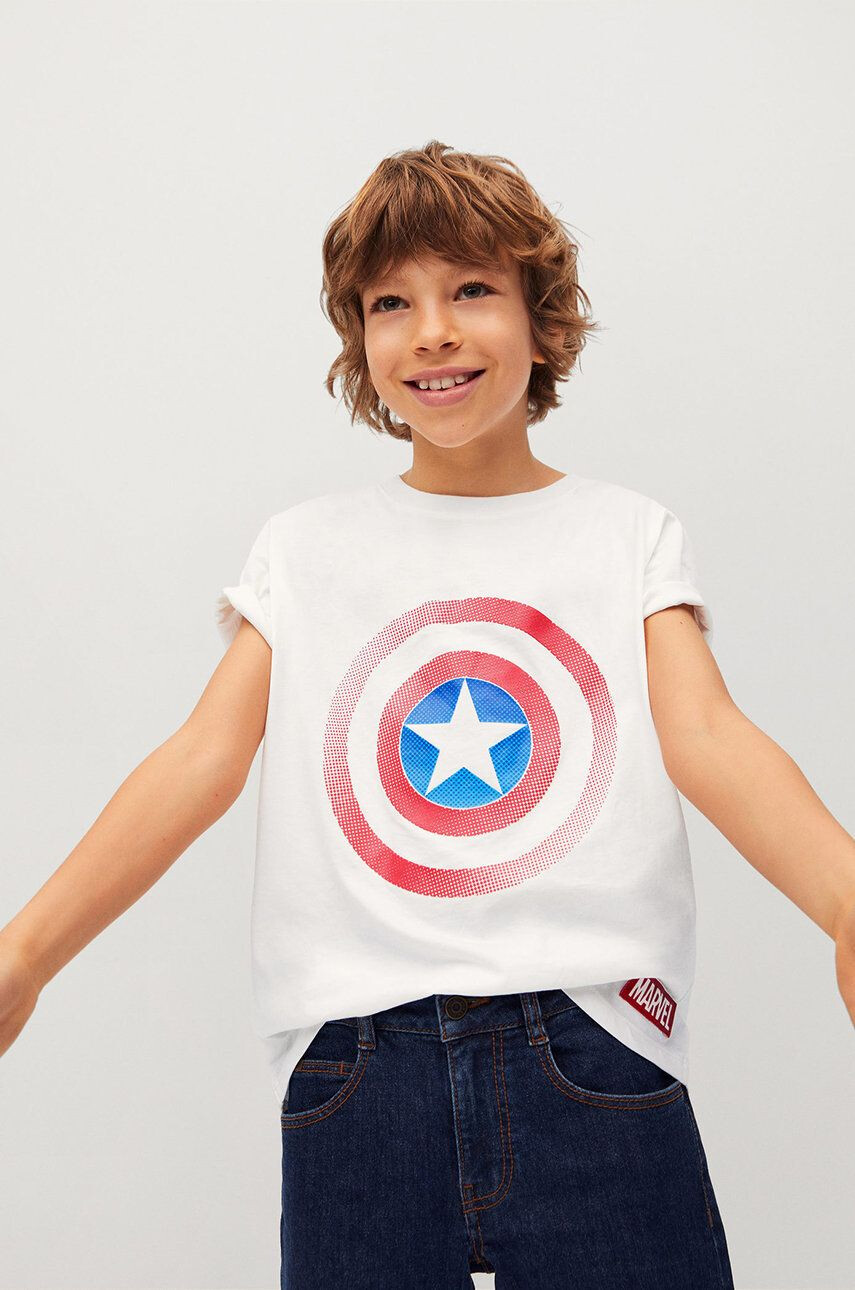 Mango Kids Tricou copii CIRCLE - Pled.ro