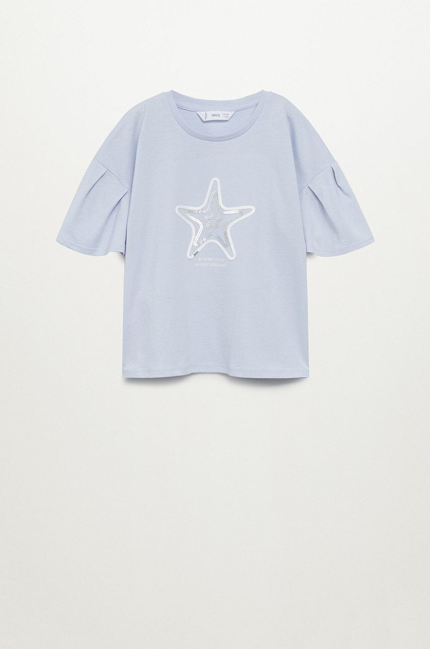 Mango Kids Tricou copii CORD - Pled.ro