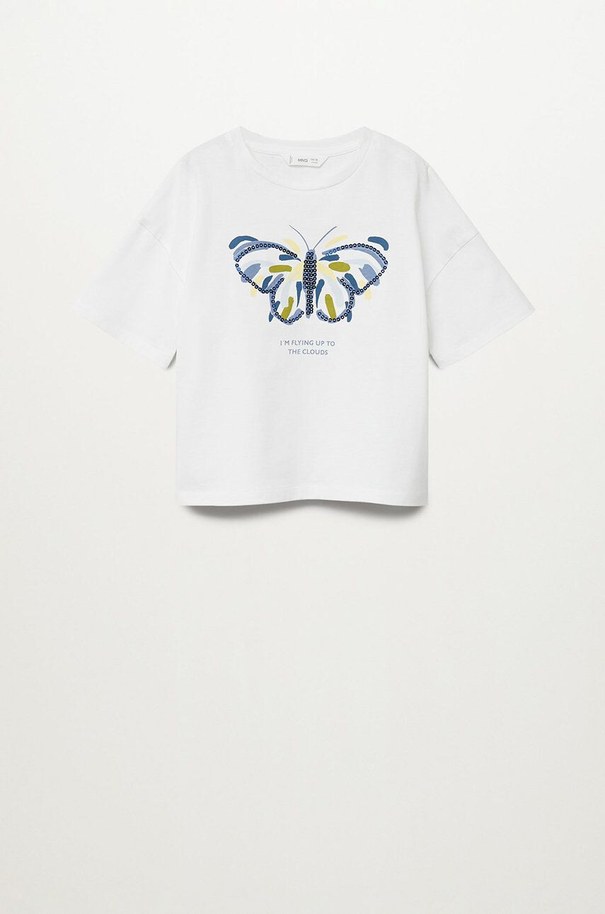 Mango Kids Tricou copii FLYING - Pled.ro