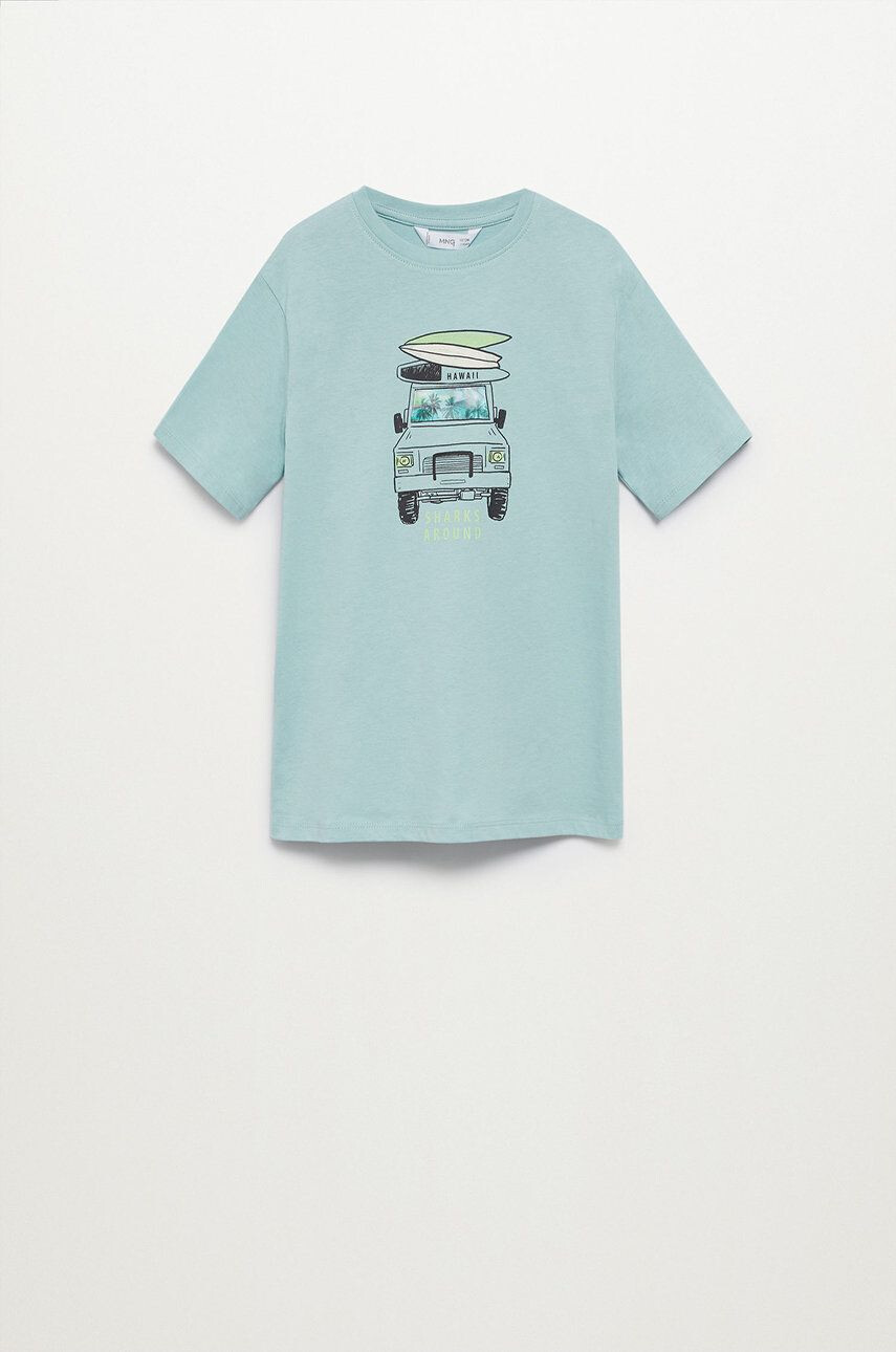 Mango Kids Tricou copii LENTI - Pled.ro