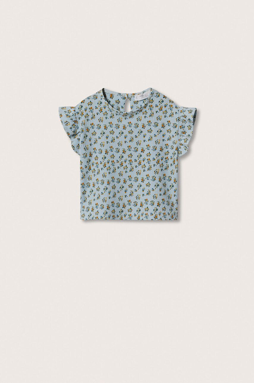 Mango Kids tricou copii Linat - Pled.ro