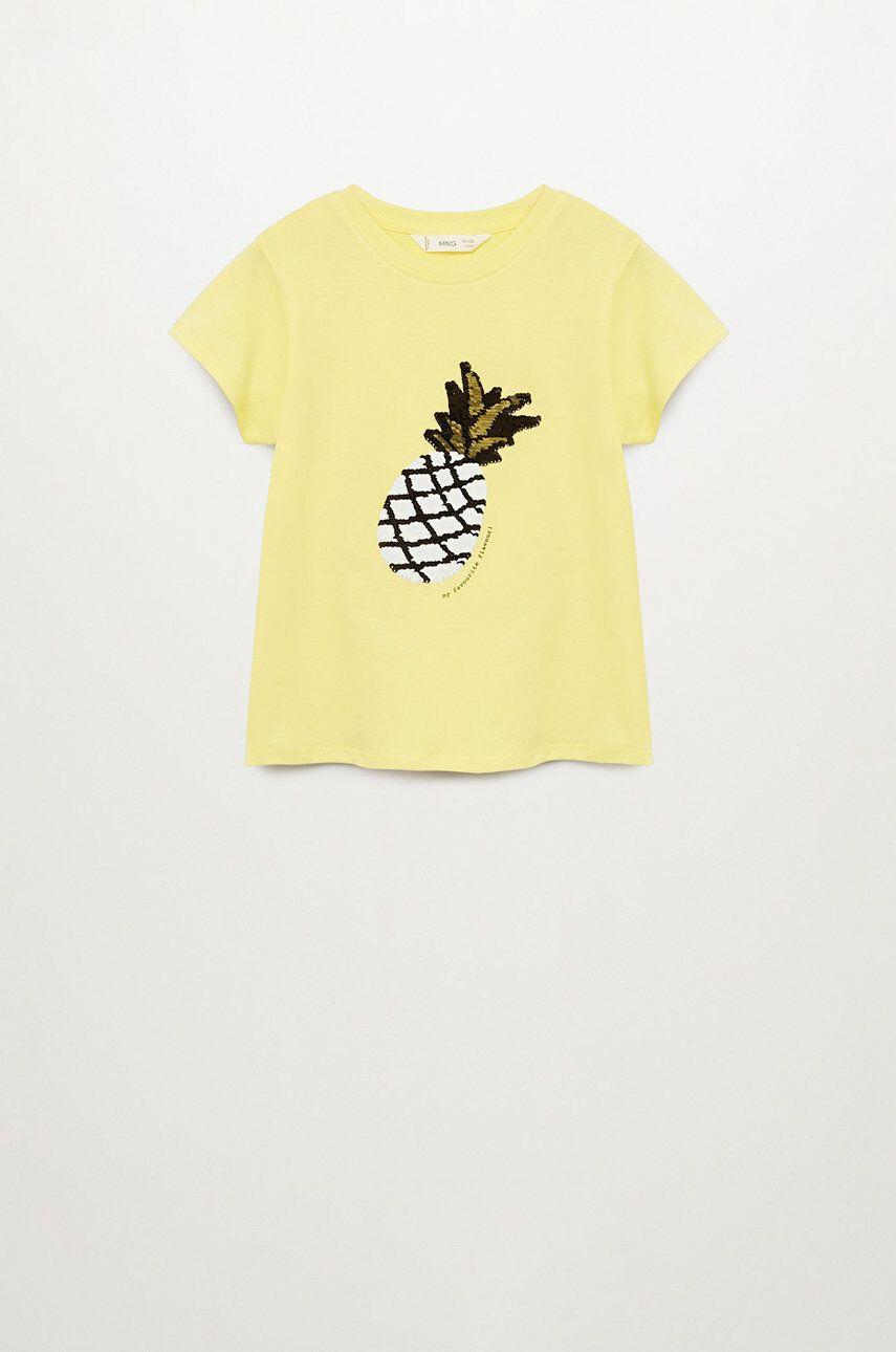 Mango Kids Tricou copii LUPE-H - Pled.ro