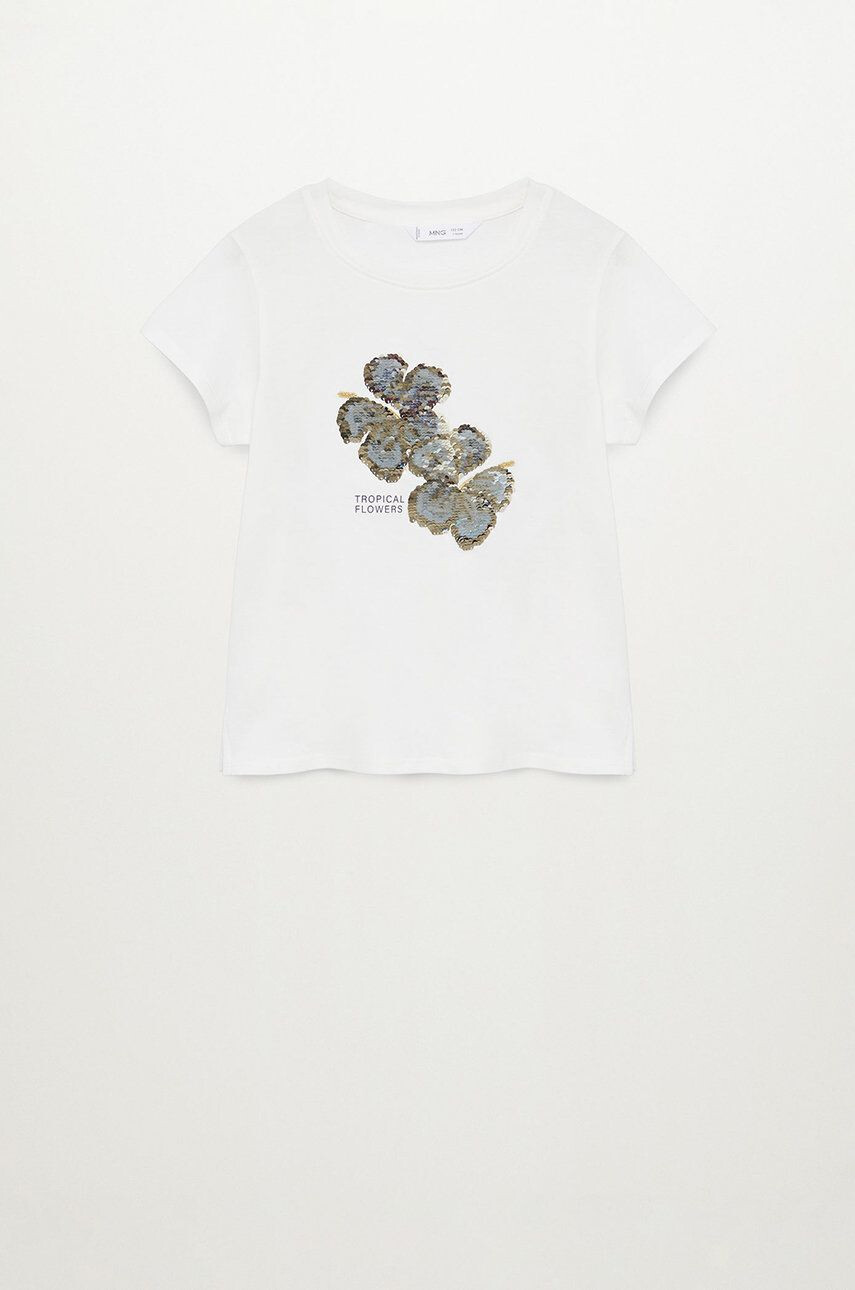 Mango Kids Tricou copii LUPE-H - Pled.ro