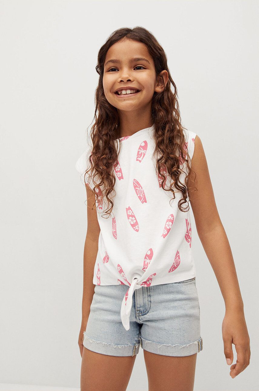 Mango Kids Tricou copii SAFARI - Pled.ro