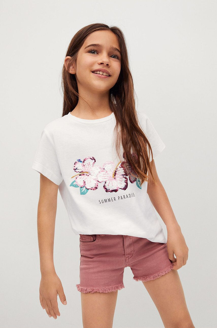 Mango Kids Tricou copii SEQUI - Pled.ro