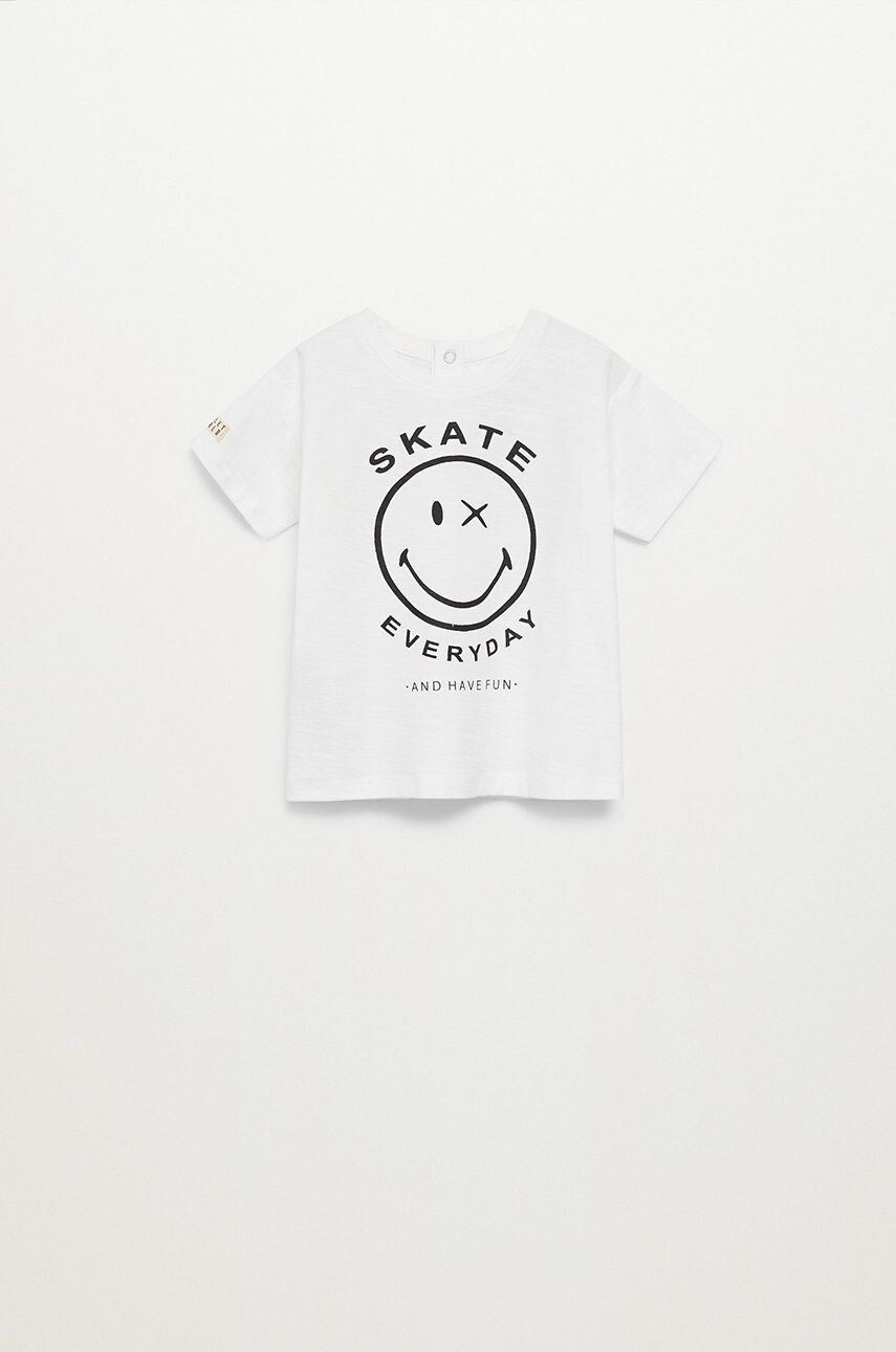 Mango Kids Tricou copii SMILEYB - Pled.ro