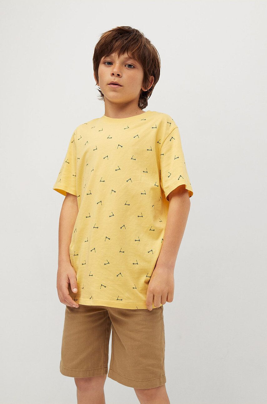 Mango Kids Tricou copii STAMP1 - Pled.ro