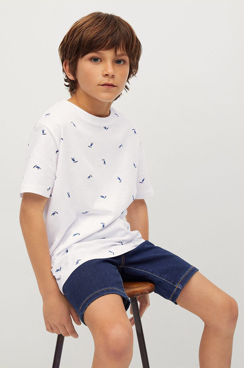 Mango Kids Tricou copii STAMP1 - Pled.ro