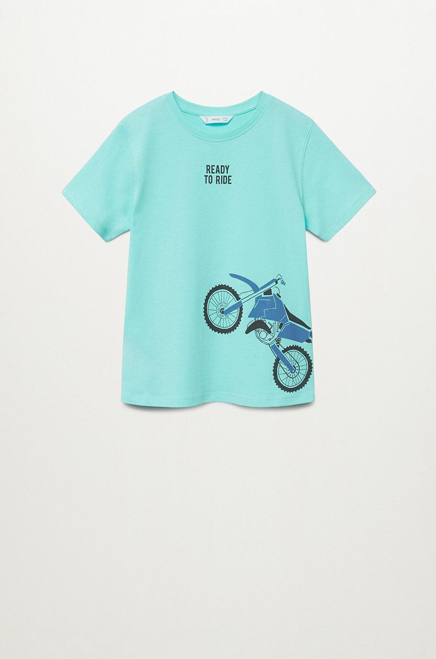 Mango Kids Tricou copii VECHICLE - Pled.ro