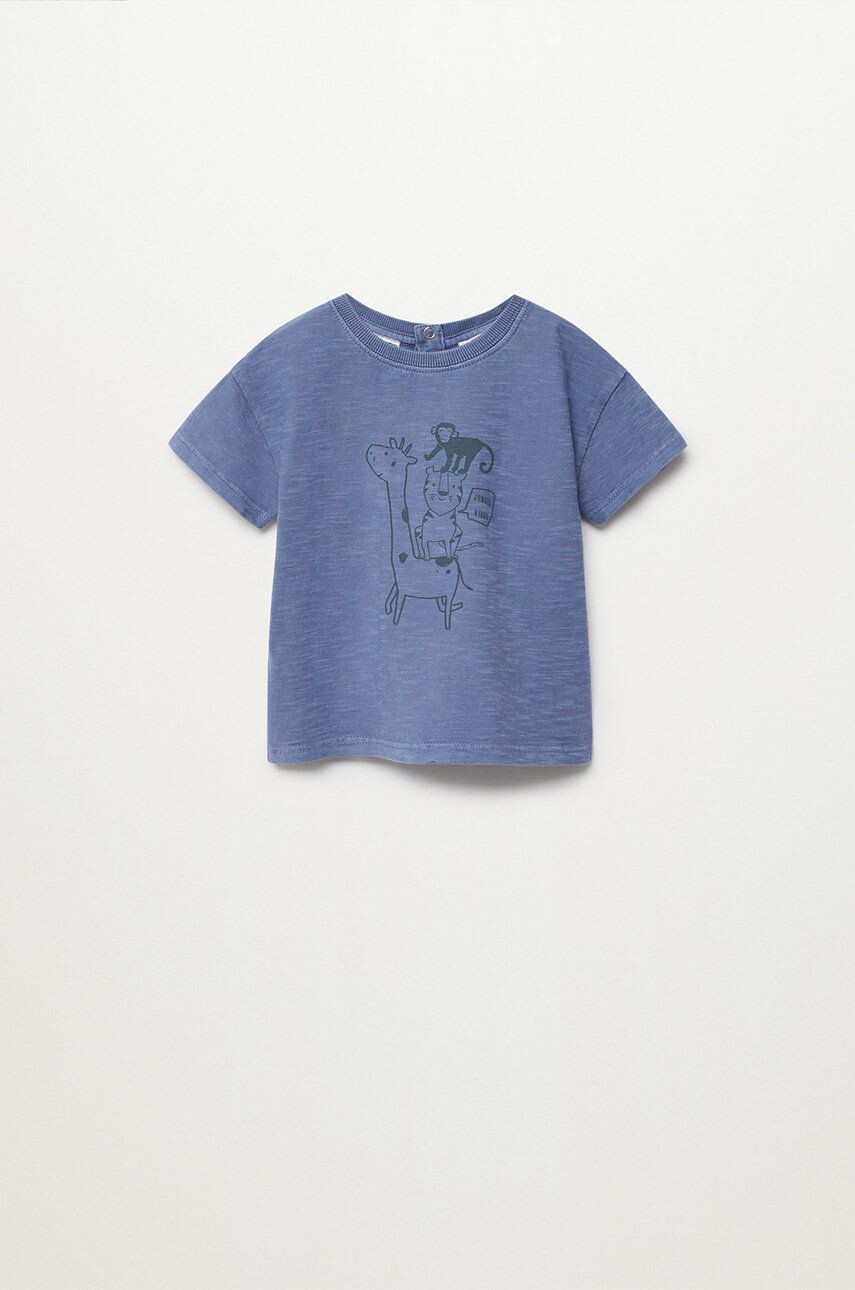 Mango Kids Tricou copii VIBES - Pled.ro