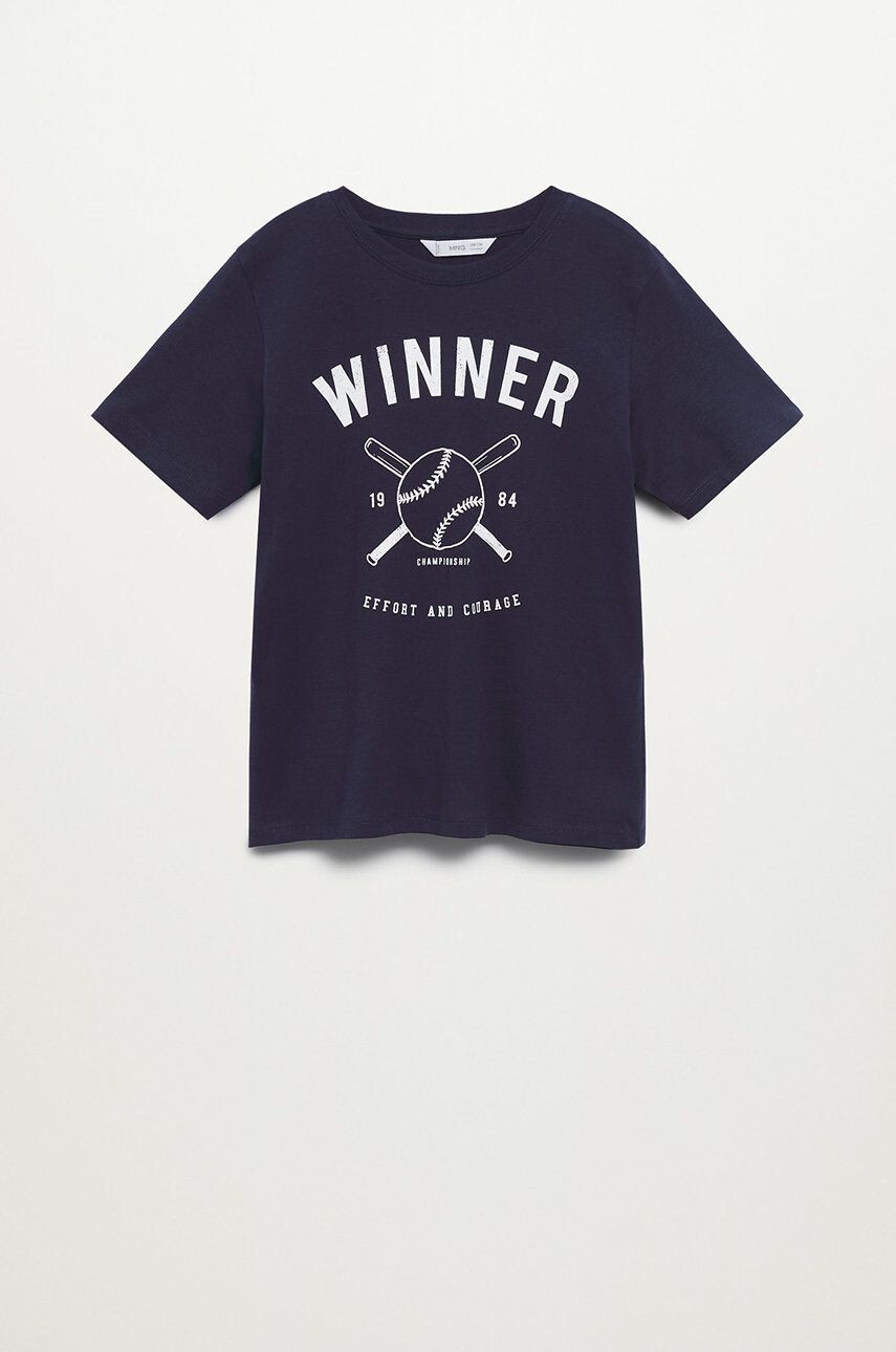 Mango Kids Tricou copii WINNER - Pled.ro