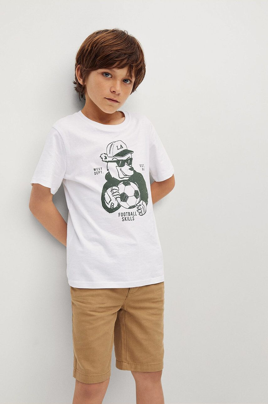 Mango Kids Tricou copii WINNER - Pled.ro