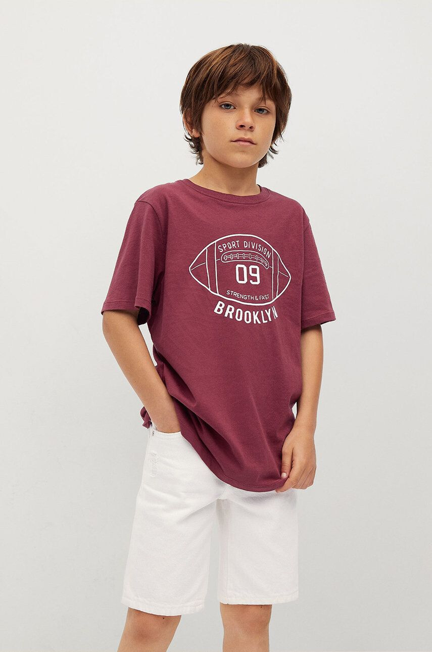 Mango Kids Tricou copii WINNER - Pled.ro