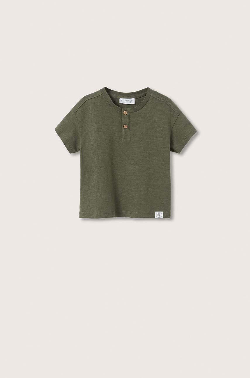 Mango Kids tricou de bumbac pentru copii - Pled.ro