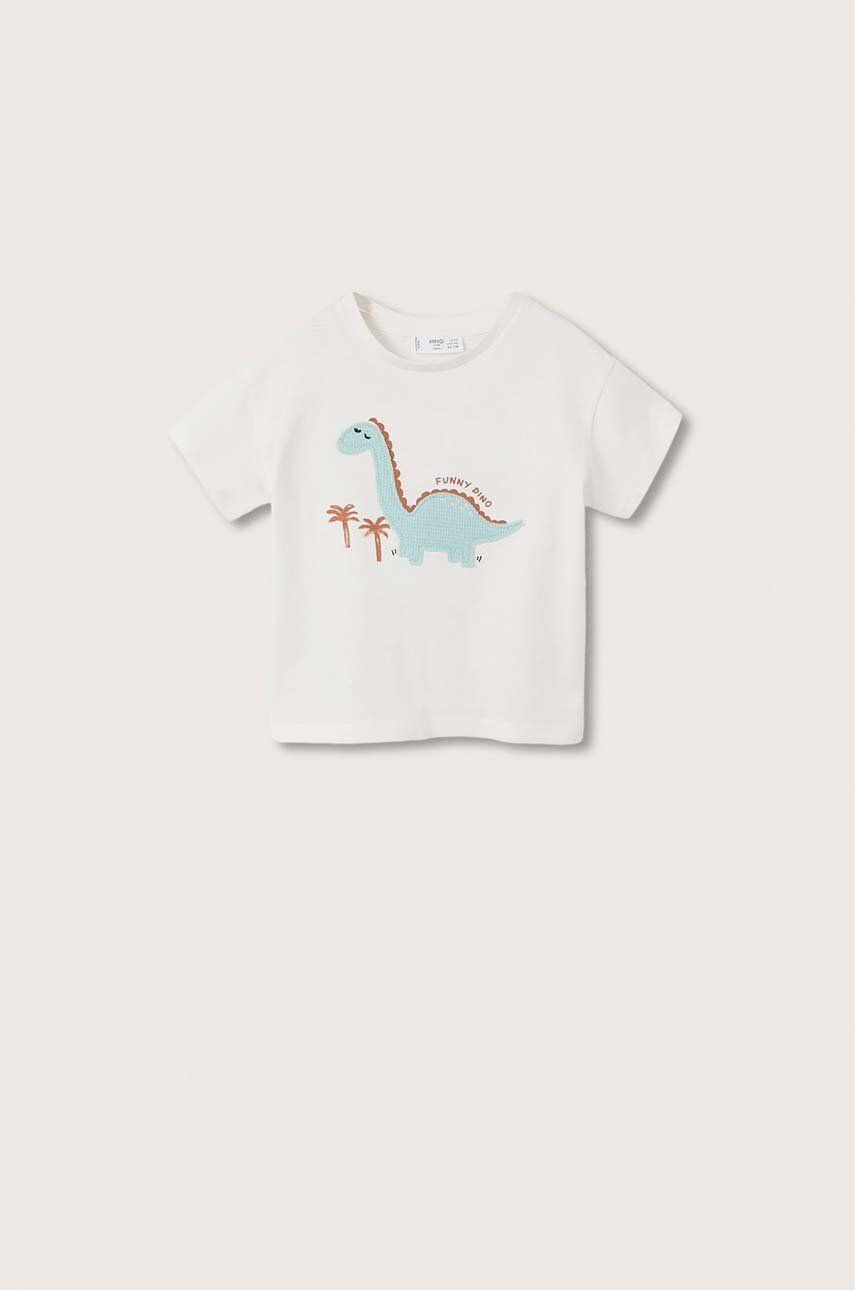 Mango Kids tricou de bumbac pentru copii - Pled.ro