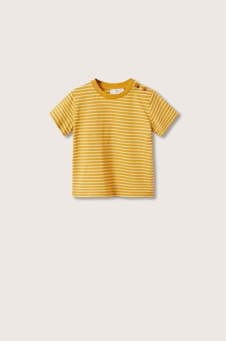 Mango Kids tricou de bumbac pentru copii - Pled.ro