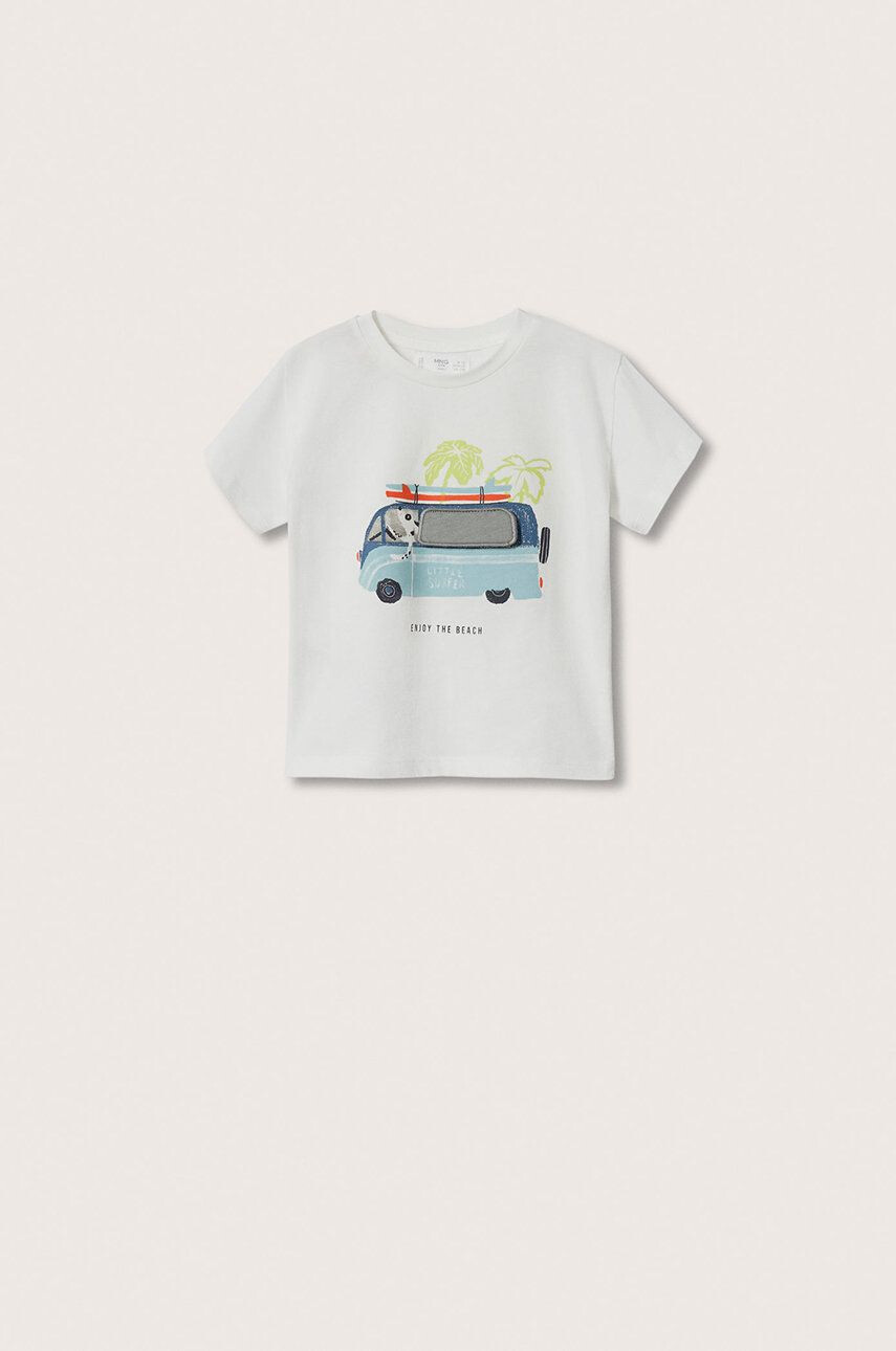 Mango Kids tricou de bumbac pentru copii Club - Pled.ro