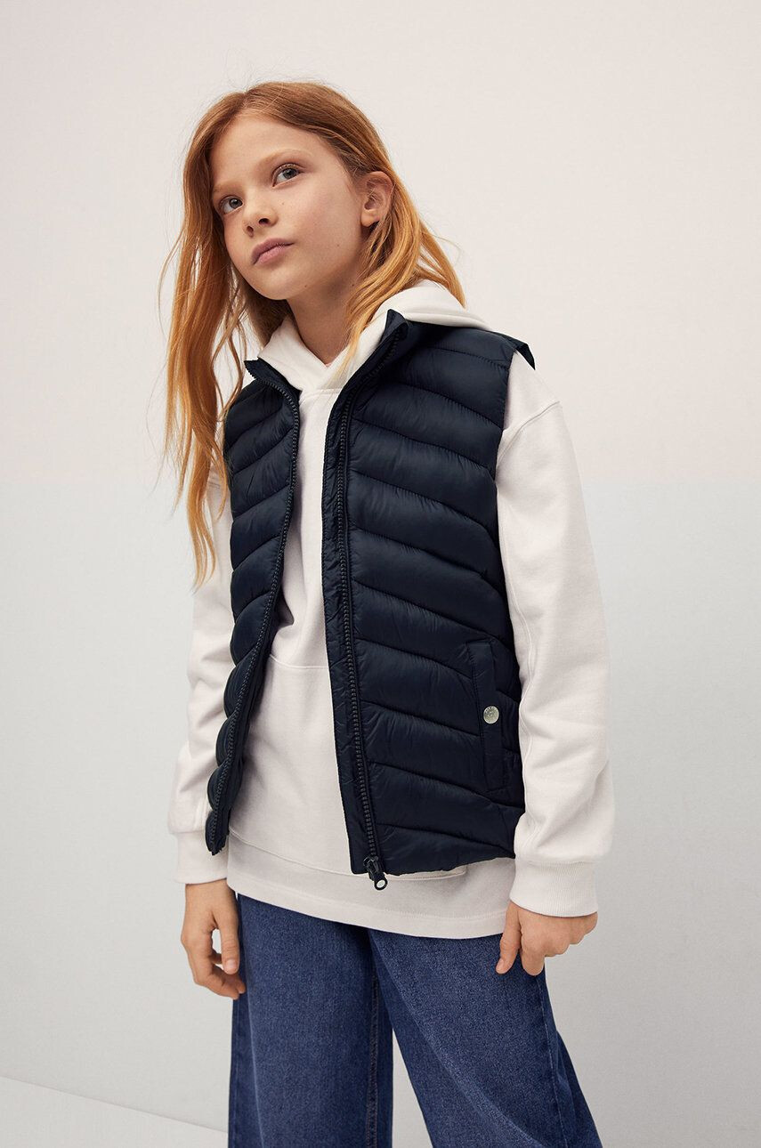 Mango Kids Vestă copii LIGHTV - Pled.ro