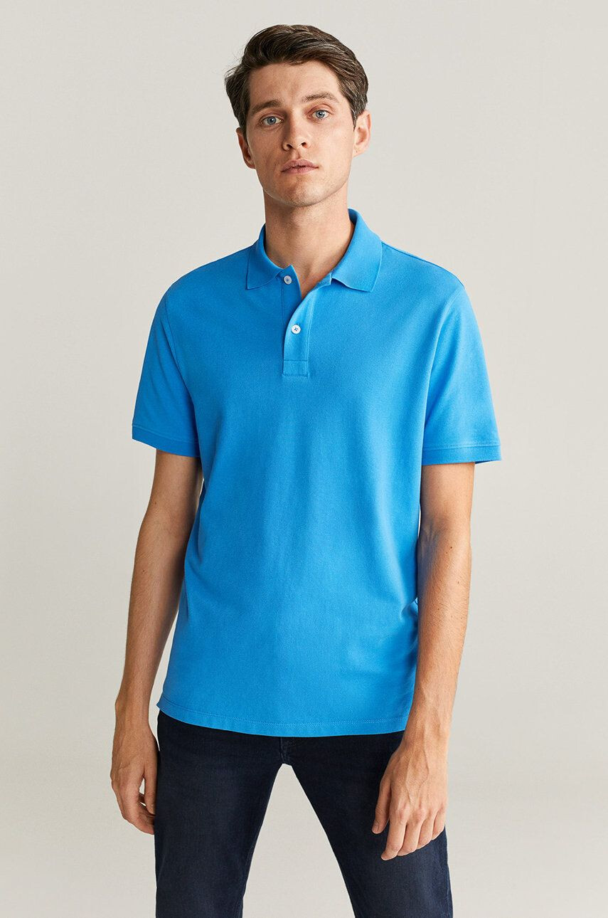 Mango Man Tricou Polo Rea - Pled.ro