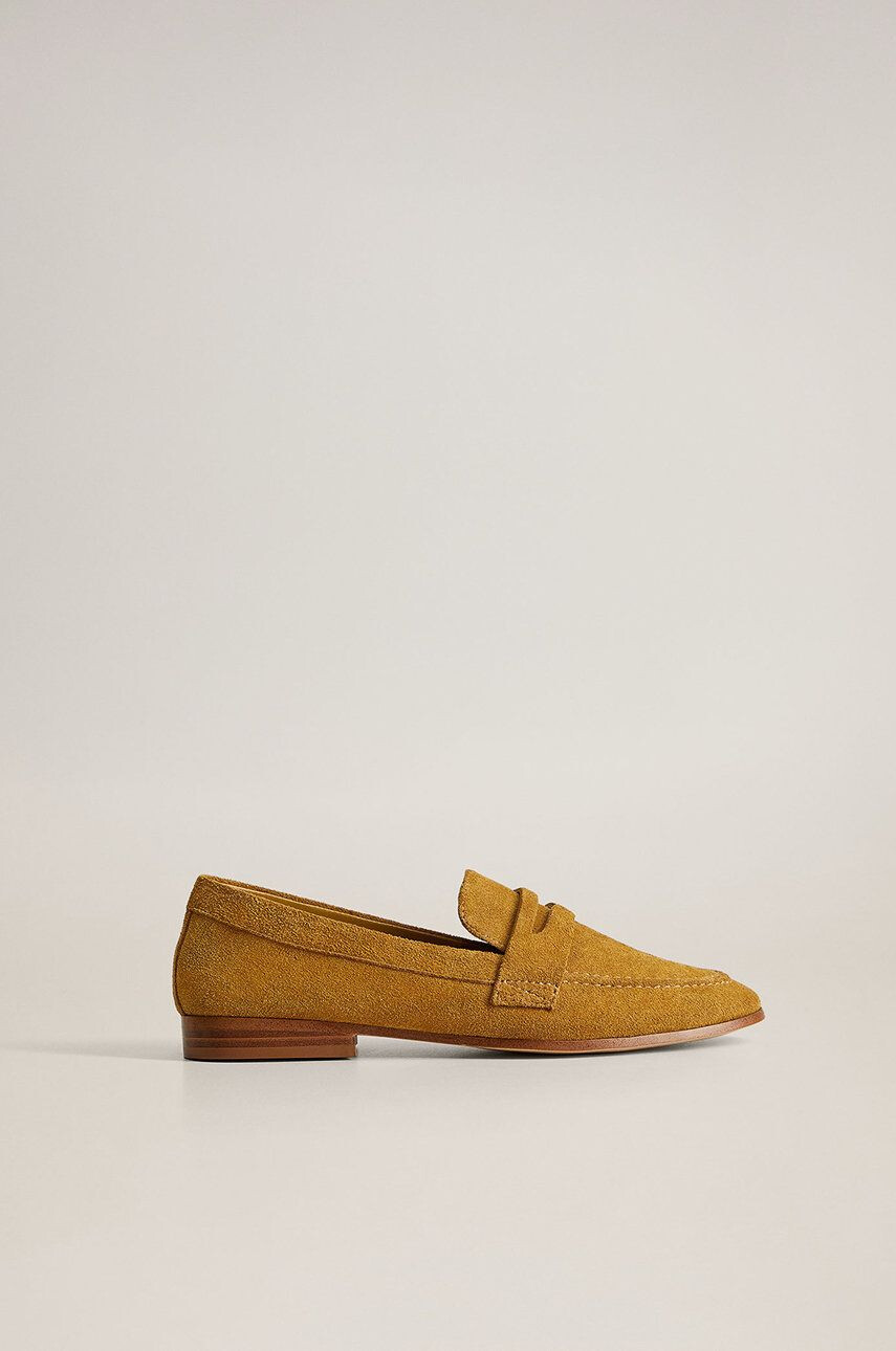 Mango Mocasini de piele Star - Pled.ro