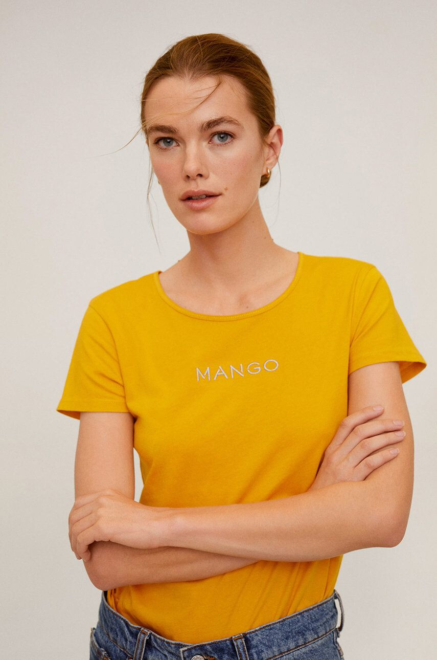 Mango Tricou log-H - Pled.ro