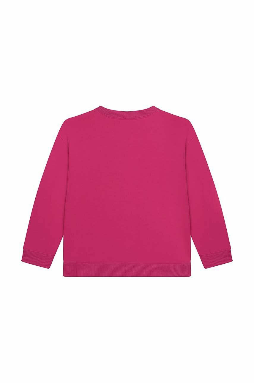 Marc Jacobs bluza copii culoarea violet cu imprimeu - Pled.ro