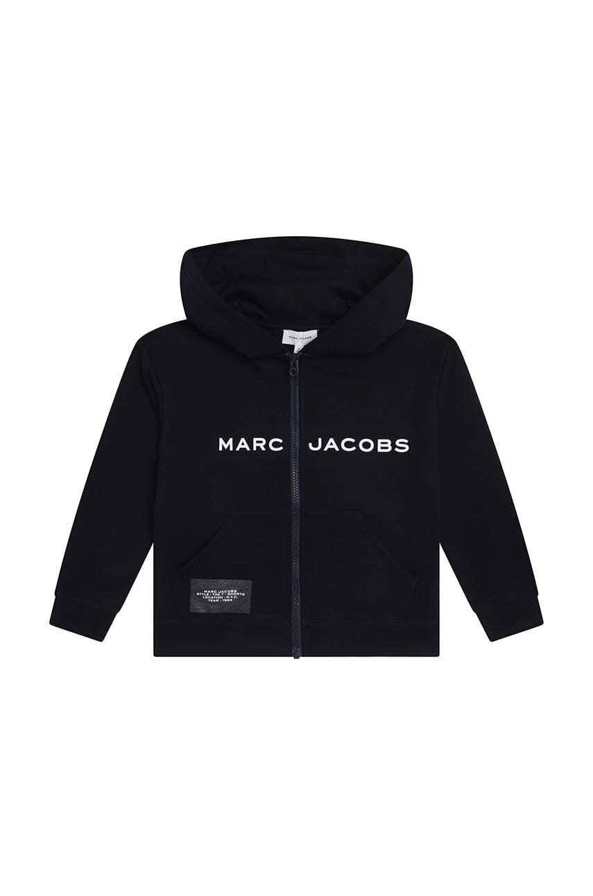 Marc Jacobs hanorac de bumbac pentru copii culoarea verde modelator - Pled.ro