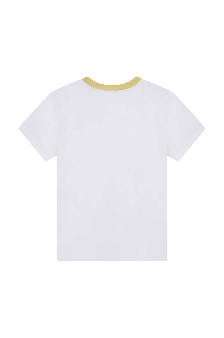 Marc Jacobs tricou de bumbac pentru copii culoarea alb - Pled.ro