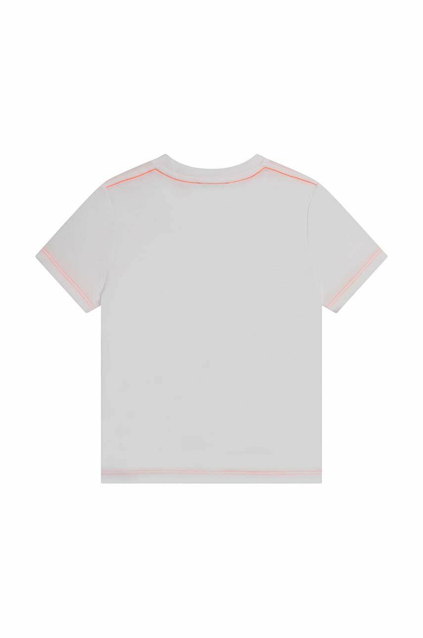 Marc Jacobs tricou de bumbac pentru copii culoarea alb - Pled.ro