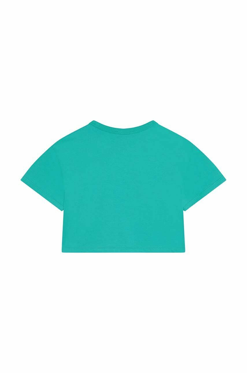 Marc Jacobs tricou de bumbac pentru copii culoarea verde - Pled.ro