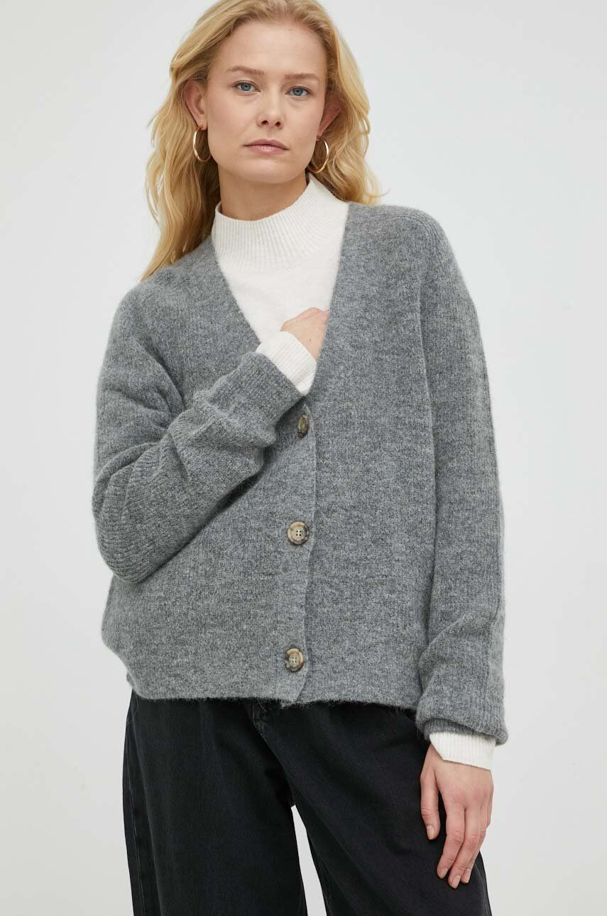 Marc O'Polo cardigan din lana Denim - Pled.ro