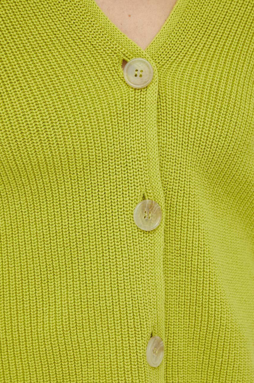 Marc O'Polo cardigan din bumbac femei culoarea verde - Pled.ro