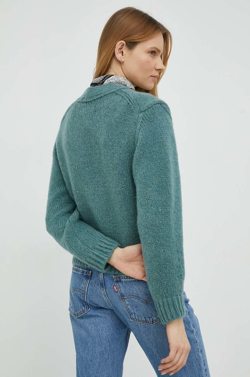 Marc O'Polo cardigan din lana culoarea bej - Pled.ro