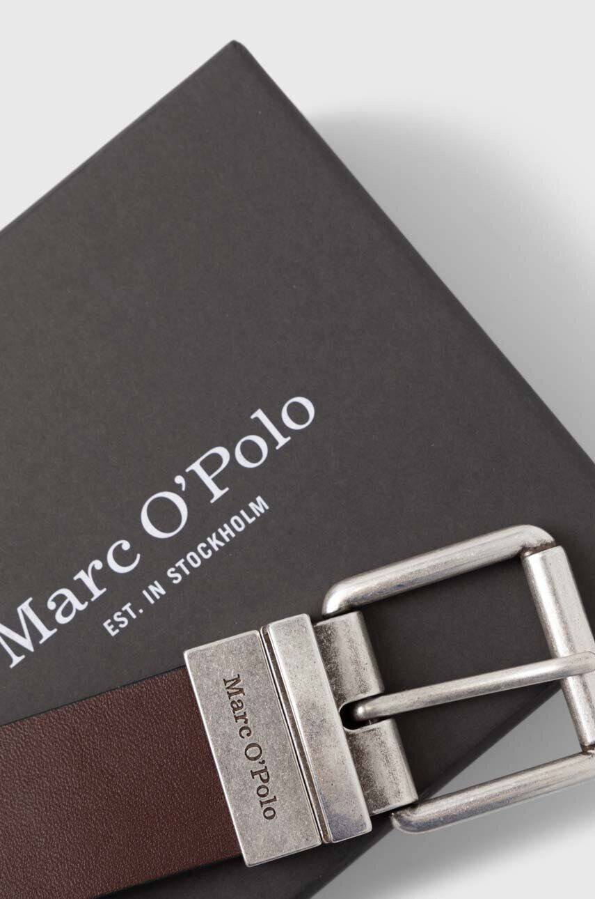 Marc O'Polo curea de piele barbati culoarea maro - Pled.ro