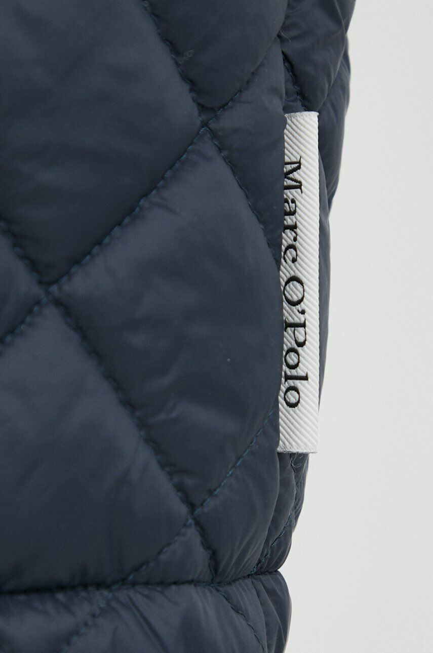 Marc O'Polo geaca femei culoarea albastru marin de tranzitie oversize - Pled.ro