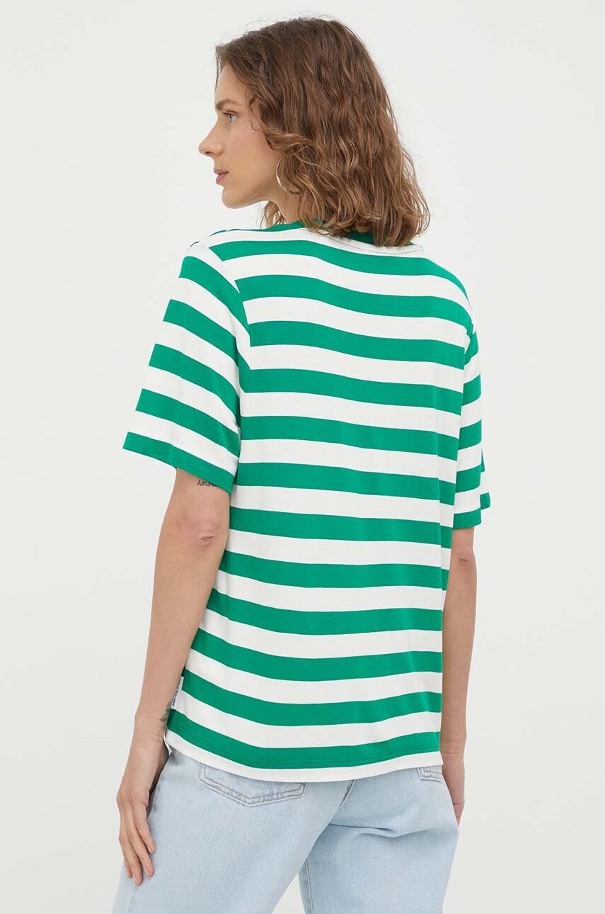 Marc O'Polo tricou DENIM femei culoarea verde - Pled.ro